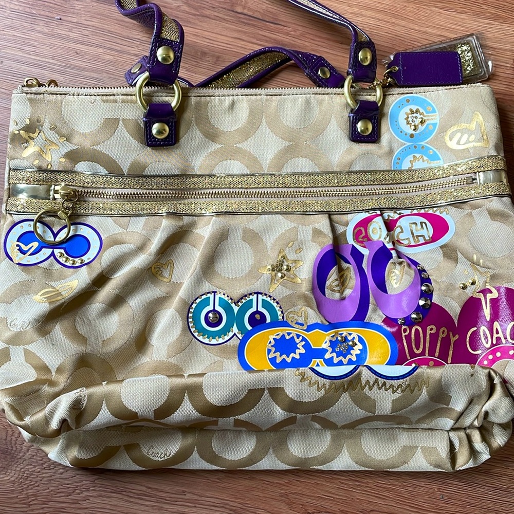 Coach Medium Canvas Tote
